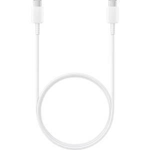 Samsung USB-C кабел за данни Samsung EP-DG980BWE USB-C/USB-C 3A 1м бял (на едро) (57983119296)