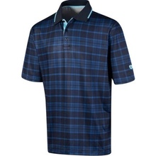 Island Green Plaid Print Navy