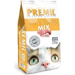 PREMIL Premium Standard Mix - пълноценна храна за пораснали котки с пилешко, свинско и говеждо месо, 10 кг - Сърбия