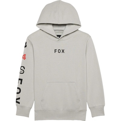 Fox Yth Race Spec Fleece Po Light Grey