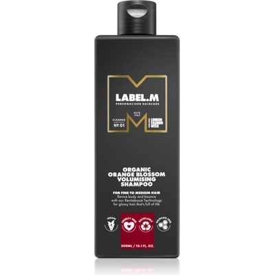 label.m Organic Orange Blossom šampón pre objem vlasov 300 ml