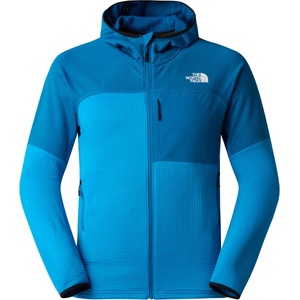 The North Face Мъжко поларено яке The north face Polartec Powergrid Stormgap Hoodie Fleece jacket - Skyline Blue / Adriatic Blue (005-7060-0213)
