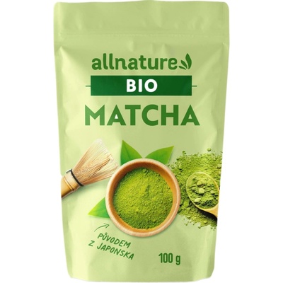 ALLNATURE Prášek z čaje MATCHA BIO 100 G