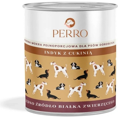 Perro Turkey with zucchini Monoprotein 800 g