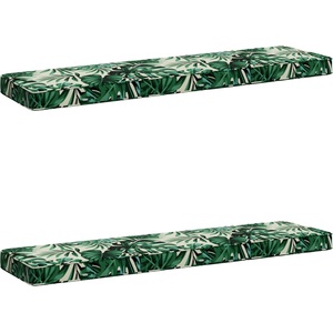 vidaXL Калъфи за пейки, 2 части VUGHT 2 pcs 100% полиестер (950635)