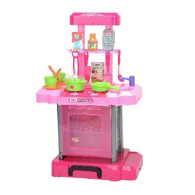 Детска кухня M-Toys 2 в 1 с аксесоари (004707)