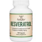 Double Wood Supplements Resveratrol, 120 капсули, Double Wood