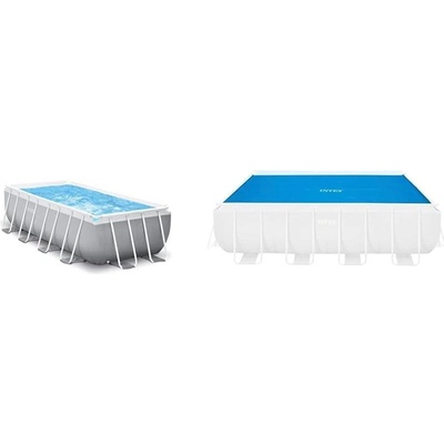 INTEX PRISM FRAME RECTANGULAR PREMIUM POOLS 400 x 200 x 122 cm 26790GN