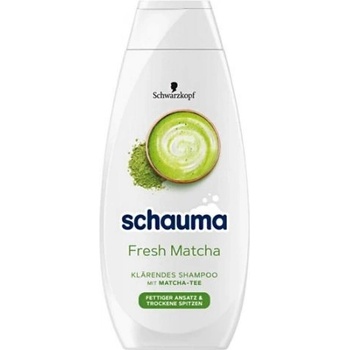 Schauma Fresh Matcha šampón na vlasy 400 ml