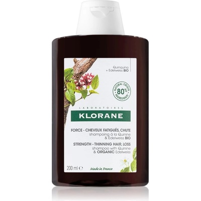 Klorane Chinin Anti-Hair Loss Shampoo posilující šampon proti vypadávání vlasů 200 ml