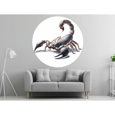 Nalepte.cz Štír textilní přelepitelná samolepka na zeď arch 100 x 100 cm