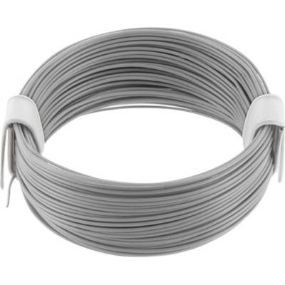 econ connect KL004GR10 lanko 1 x 0.04 mm² sivá 10 m