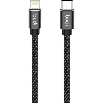 Budi Кабел Budi, USB-C към Lightning, 1m (206TL10)