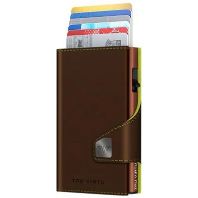 TRU VIRTU Wallet Click & Slide vegan Bio Apple čokoláda jablko