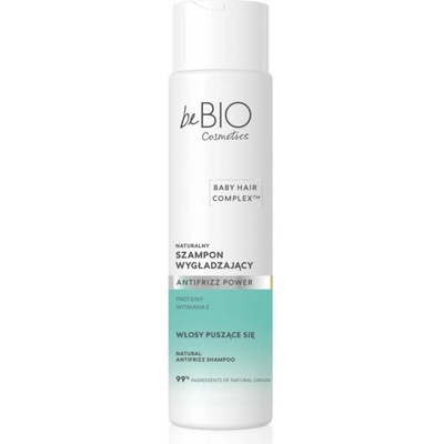 beBIO Baby Hair Complex Antifrizz Power vyhlazující šampon proti krepatění 300 ml