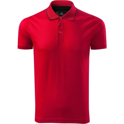 MALFINI Malfini premium grand 259 / Мъжка поло тениска - червена xxxl (2597118)