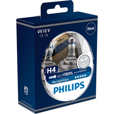 Philips RacingVision H4 P43T 12V 60/55W