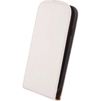 Pouzdro SLIGO Elegance SAMSUNG G800 Galaxy S5 Mini bílé