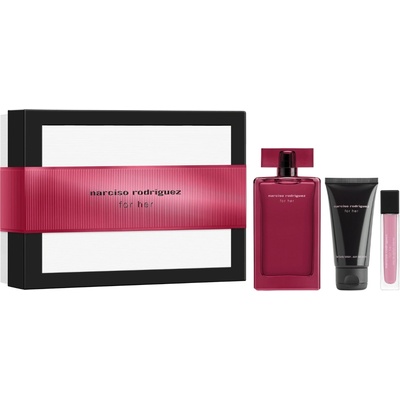 Narciso Rodriguez For Her Intense EDP 100 ml + EDP 10 ml + telové mlieko 50 ml pre ženy