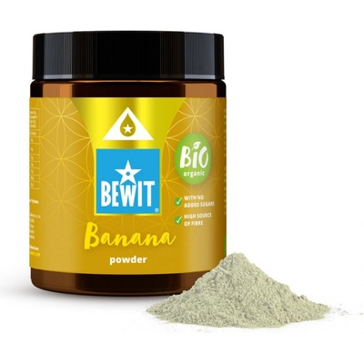 Bewit Banán lyofilizovaný prášek BIO RAW 140 g