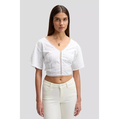 Lee Dámsky top Lee® Regular Tied Back Blouse 112380540 Biela