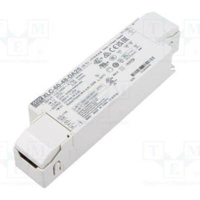 MEAN WELL XLC-60-48-DA2S Napájecí zdroj: spínaný; LED; DALI 2; 60W; 48VDC; 0÷1,25A; XLC-60