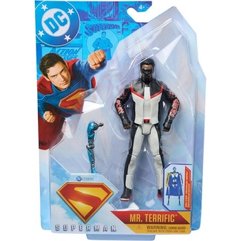 Spin Master Екшън фигура Spin Master DC Superman - Mr. Terrific, с аксесоар, 15 cm (69518)