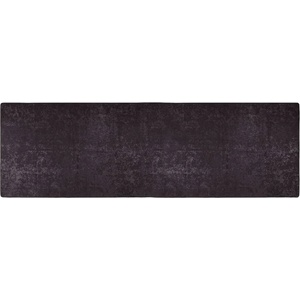  Килим, миещ се, 80x300 см, антрацит, противоплъзгащ