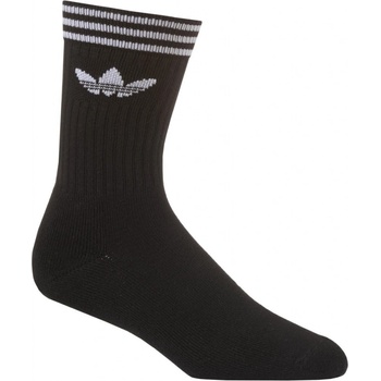 adidas Originals Crew Socks In Black S21490 3 pack Black