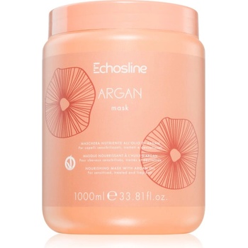 Echosline Argan mask подхранваща маска за гладка и лъскава коса с арганово масло 1000ml