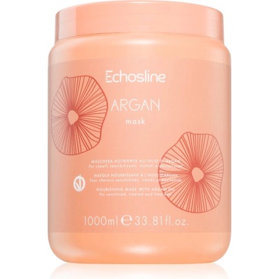 Echosline Argan mask подхранваща маска за гладка и лъскава коса с арганово масло 1000ml
