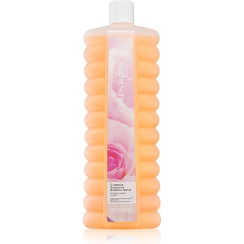 Avon Senses L'amour Sunrise пяна за вана с аромат на рози 1000ml