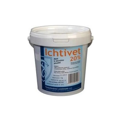 Ichtivet 20% ung 1000 g