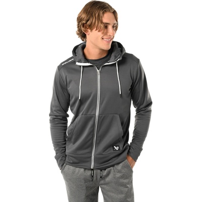 Bauer Team Fleece Zip. GRY
