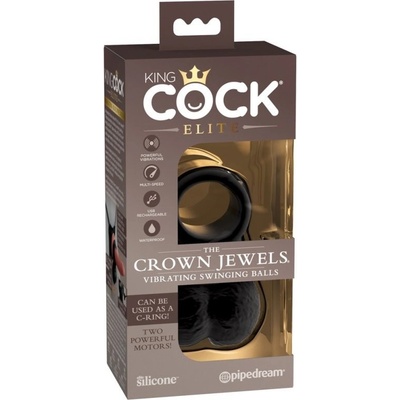 King Cock Elite KCE TCJ Vibrating Swinging Bal