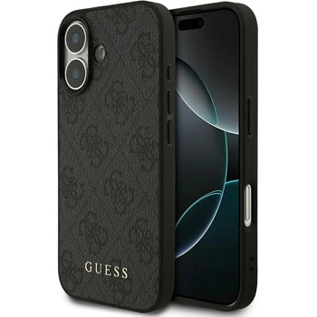 GUESS Калъф Guess 4G Classic за iPhone 17 - черен