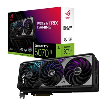 ASUS ROG Strix GeForce RTX 5070 Ti OC 16GB GDDR7 256bit (ROG-STRIX-RTX5070TI-O16G-GAMING)