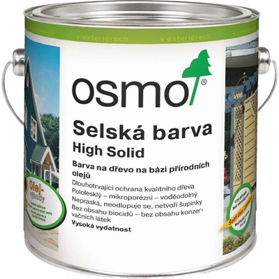 Osmo 2404 Vidiecka farba 0,500 l vzorka Jedľovozelená