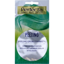 Perfecta Hrubozrnný peeling normální smíšená a mastná pleť 8 ml s