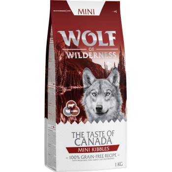 Wolf of Wilderness 5x1кг говеждо, треска, пуешко The Taste Of Canada Wolf of Wilderness MINI крокети