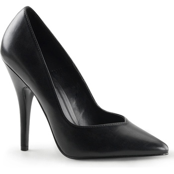 Image 1 of Pleaser USA Pleaser Seduce-420V Blk Faux Leather 43