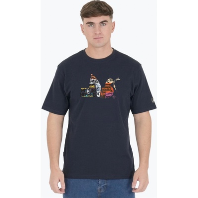 Peaceful Hooligan Тениска Peaceful Hooligan Men's Peaceful Poster Regular Fit T-Shirt - Navy