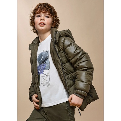 MAYORAL Комбинирано зимно яке за момче в зелено Майорал