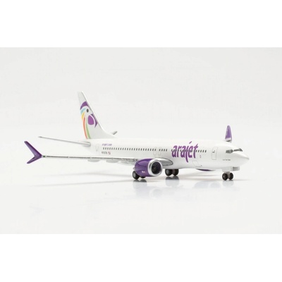 Herpa B737 MAX 8 Arajet Named Los Tres Ojos 1:500