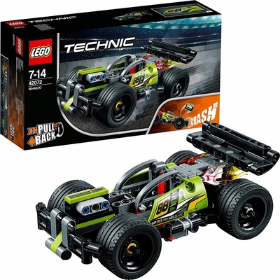 LEGO® Technic 42072 Zelené pretekárske auto