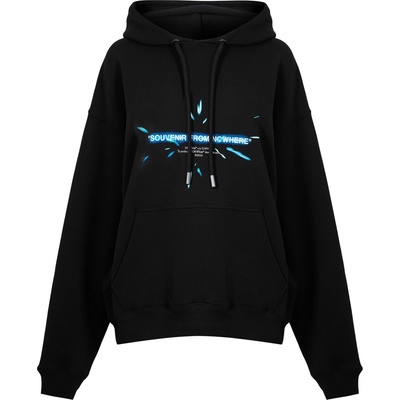 OFF WHITE Дамски суичър OFF WHITE Womens x [UNVRS] Lightspeed Hoodie - Black/Blue
