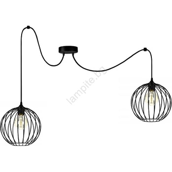 BELIS Пендел MATT 2xE27/60W/230V паяк (BE0272)