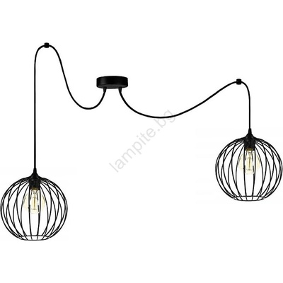 BELIS Пендел MATT 2xE27/60W/230V паяк (BE0272)