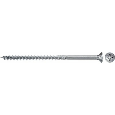 Fischer Vrut do dřevotřísky Power-Fast II 5,0x45 se zapuštěnou hlavou (50 kusů, částečný závit, pozinkovaný)