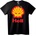NOONEBRAND Тениска Shell Hell - S, White